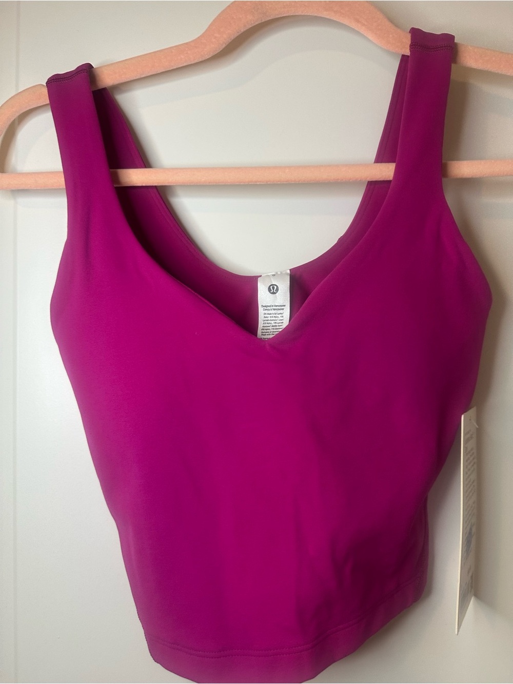lululemon athletica Align Tank in Deep Magenta